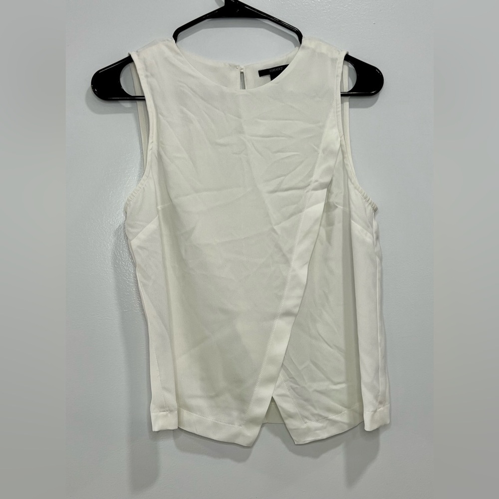 2/$15 ⭐️ Women’s Forever 21 Blouse Top White Size Small